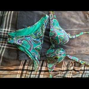 aerie paisley bikini